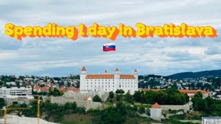 Bratislava Day Trip| Can we see everything in 1 day? 🇸🇰