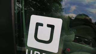 Uber static cling by VortexSigns.com