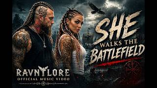 SHE WALKS THE BATTLEFIELD ⚔️🌊 | Ravnlore feat @Ravynna-oficial Official Music Video