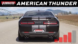 2015-20 Challenger Hellcat 6.2L, SRT 6.4L - American Thunder Cat-Back Exhaust System 817739