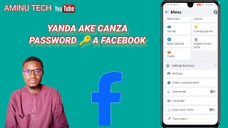 yanda ake chanza password a Facebook