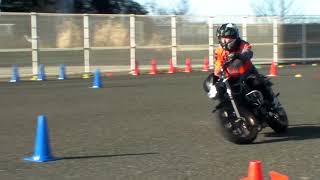 第５８４回　へなちょこライダー走行会　ケンケンさん　ミニコース計測