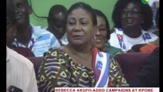 Rebecca Akufo-Addo appeals to Chiefs \u0026 people of Kpong to vote for Nana Addo - 28/8/2016