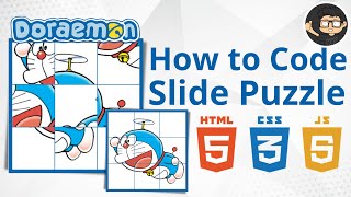 Slide Puzzle Game in JavaScript HTML CSS