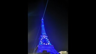 Paris.tour eiffel ночной Париж. Эйфелева башня.