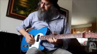 LAZER LLOYD plays LA GRANGE Classic T Ocean Blue - Lindy Fralin Pickups