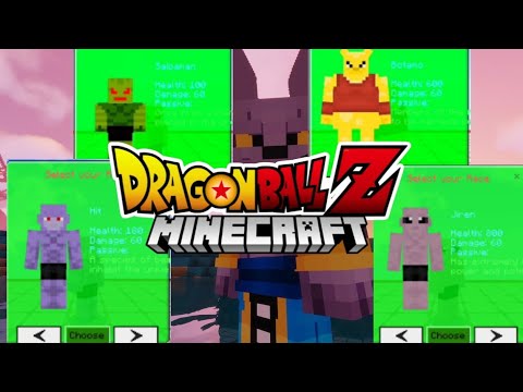 DRAGON BALL Z MOD/ADDON FOR MINECRAFT PE | 1.20.40+ - YouTube