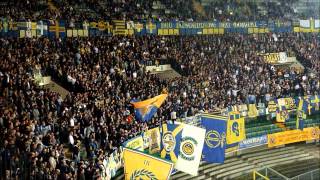 Hellas Verona - Cittadella 0-0: Tifo Butei in Curva Sud.