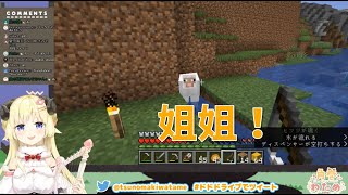 【Minecraft】姐妹終於團聚了【hololive/角巻わため】