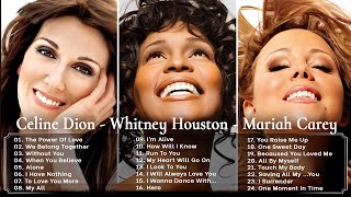 Celine Dion, Whitney Houston, Mariah Carey, Greatest Hits playlist Best Songs of World Divas 2024