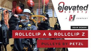 Gear Demos: PETZL ROLLCLIP A & ROLLCLIP Z Pulleys