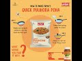 priya foods quick pulihora poha recipe in 3 easy steps