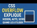 CSS overflow expliqué : hidden, auto, scroll, clip... Quand les utiliser ?