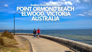 Point Ormond Beach | Walking to Elwood Beach #pointormond #elwood #victoria #australia #melbourne