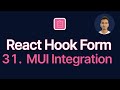 React Hook Form Tutorial - 31 - Material UI Integration