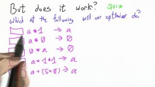 Optimizer Check - Programming Languages