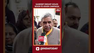 Sandeep Dikshit Stated Door-to-Door Campaign In Delhi