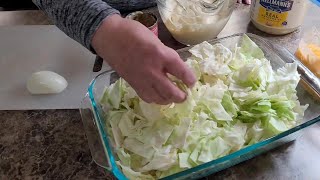 Cabbage Casserole #delicious #easyrecipe