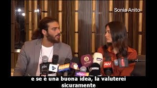 Intervista a Can Yaman e Demet Ozdemir per il premio MurexDor SUB ITA