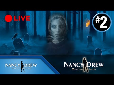 Nancy Drew: Midnight in Salem Part 2 LIVE 2023 Marathon