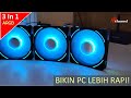 Fan RGB Sync Murah! Kabel kipasnya modular, kekinian banget gak sih?SEGOTEP HQ12 PRO PWM