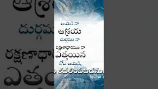 ఆయన మనకు ఆశ్రయమై ఉన్నాడు amen 🙏✝️#jesus#love#God's love