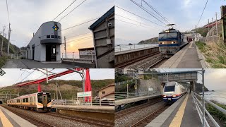 信越本線　青海川駅