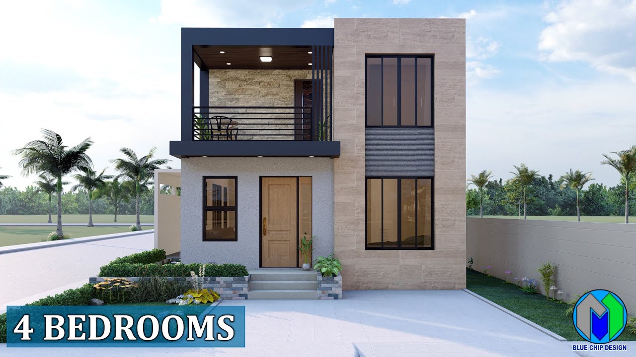 Simple 2 Storey House Design With Floor Plan Awesome 2 Storey House