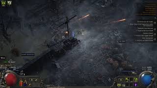 PoE 2  poison Pathfinder Gas Arrow t17 map run + boss