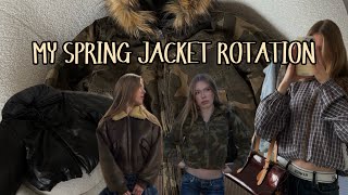 JACKETS I AM WEARING THIS SPRING | spring 2026 jackets try on haul