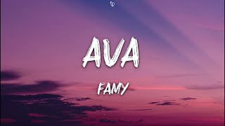 Famy - Ava (Lyrics) speed up
