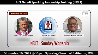 INSLT Sunday Worship Service