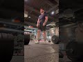 132.5kg x 1 deadlift 28 2 25