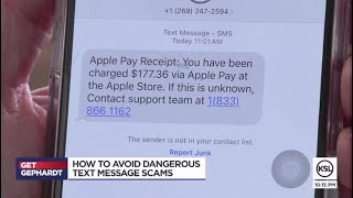 Find out how to protect yourself from scam text messages