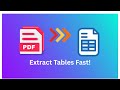 How to Extract Tables from PDF Using Python (Tabula Tutorial for Beginners)