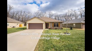 Home For Sale On Cedar Glade Drive In Branson West Missouri