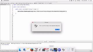 60. Dialog boxes: JOptionPane.showMessageDialog() - Learn Java