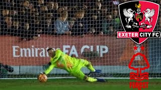 FULL Penalty shootout as Forest beat Exeter!