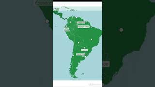 Seterra speedrun: South America Capitals