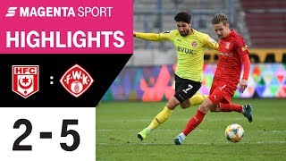 Hallescher FC - FC Würzburger Kickers | Spieltag 19, 19/20 | MAGENTA SPORT
