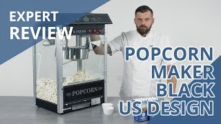 Popcorn Maker Black Royal Catering RCPS-16.2 | Expert review