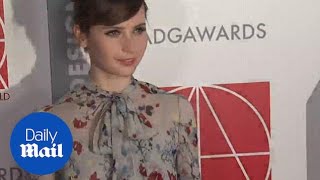 Eddie Redmayne \u0026 Felicity Jones at Production Design Awards - Daily Mail