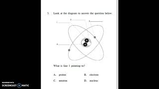 8.5A Atomic Structure Quiz 2020