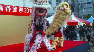 Lion dance! Taiwan Spring Festival Osaka Chinese School Annual event