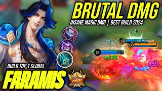 FARAMIS BEST BUILD 2024 | BUILD TOP GLOBAL FARAMIS GAMEPLAY | MOBILE LEGENDS✓