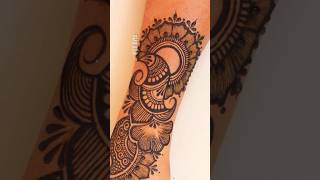 Simple back hand mehndi design | Easy Arabic mehndi | full hand bridal mehndi #arabicmehndidesign