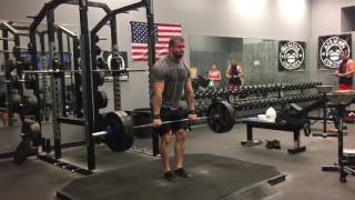 Best Form Yet - 365 Deadlift Triple - Third day back pulling