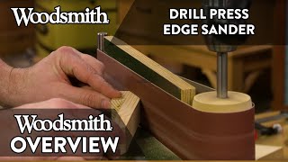 Build Your Own Drill Press Powered Belt Sander!