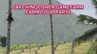 DR. JAKE ARENDAIN | JAKE KINGFISHER GAMEFARM | FARM TOUR VIDEO PART 1 (OPEN RAMGE AREA)