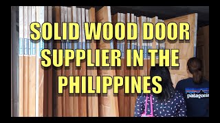 Solid Wood Door Supplier In The Philippines.